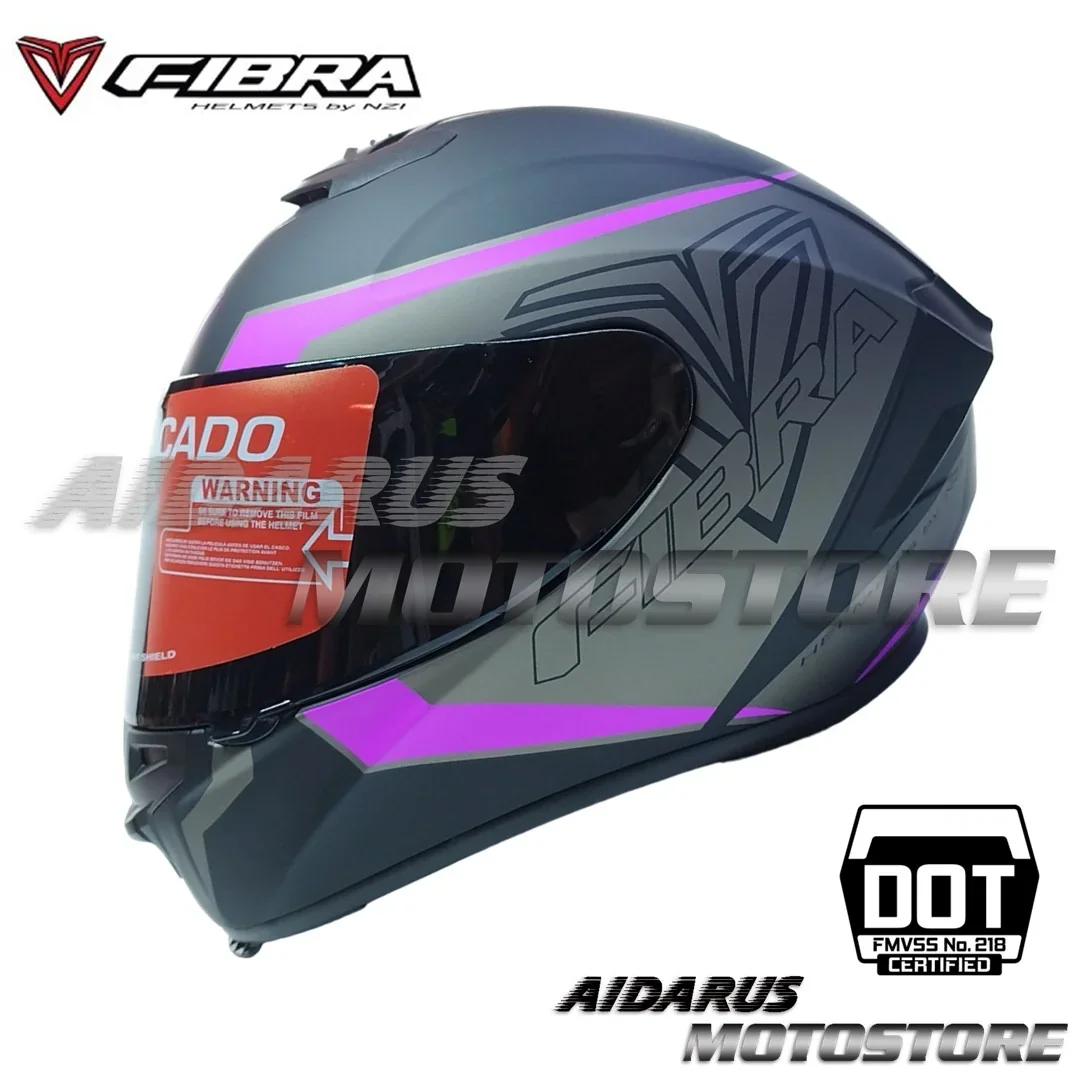 CASCO FIBRA MODELO GIGA DISEÑO MATE