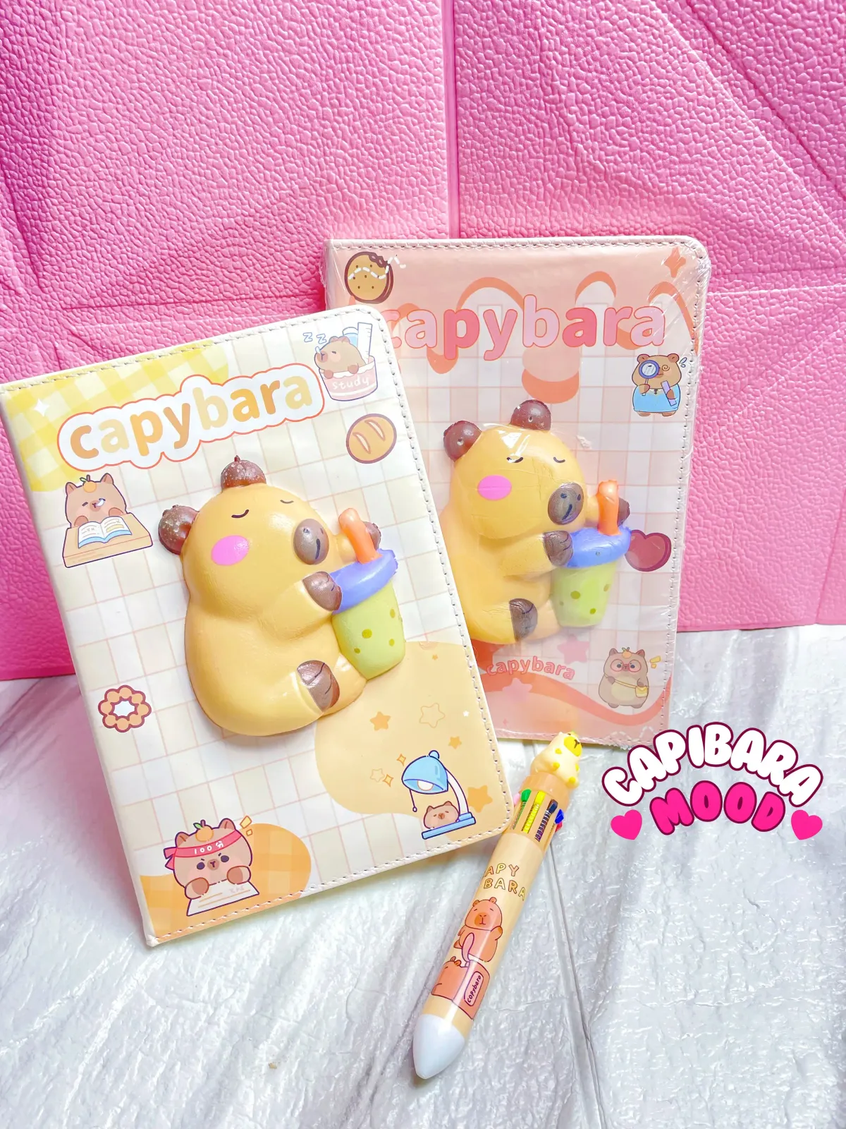 Libreta de capibara squishy
