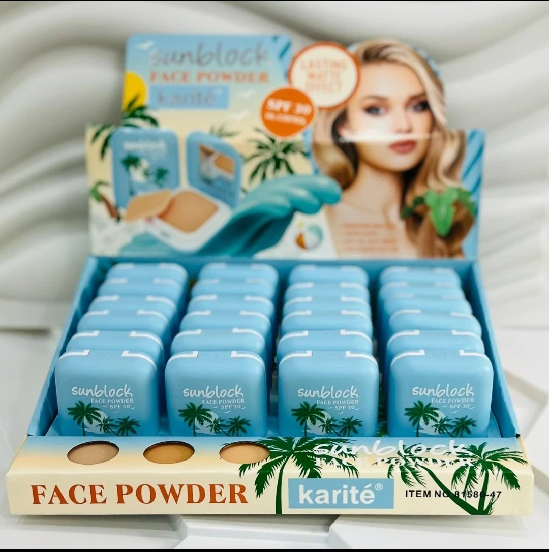 Polvo compacto con protector solar 30 spf 🤗💖