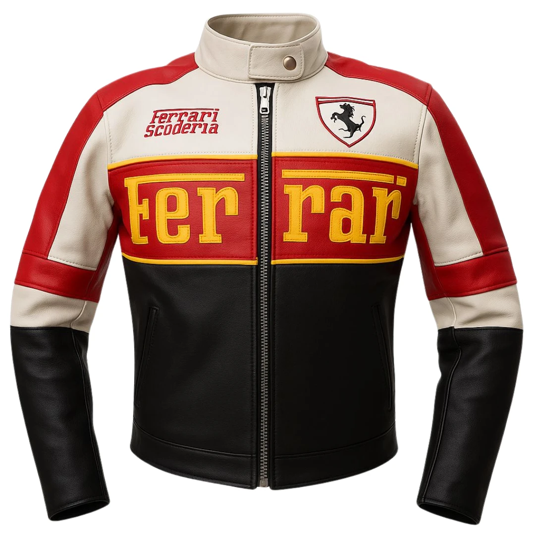 Chaqueta Dama motera ferrari 2