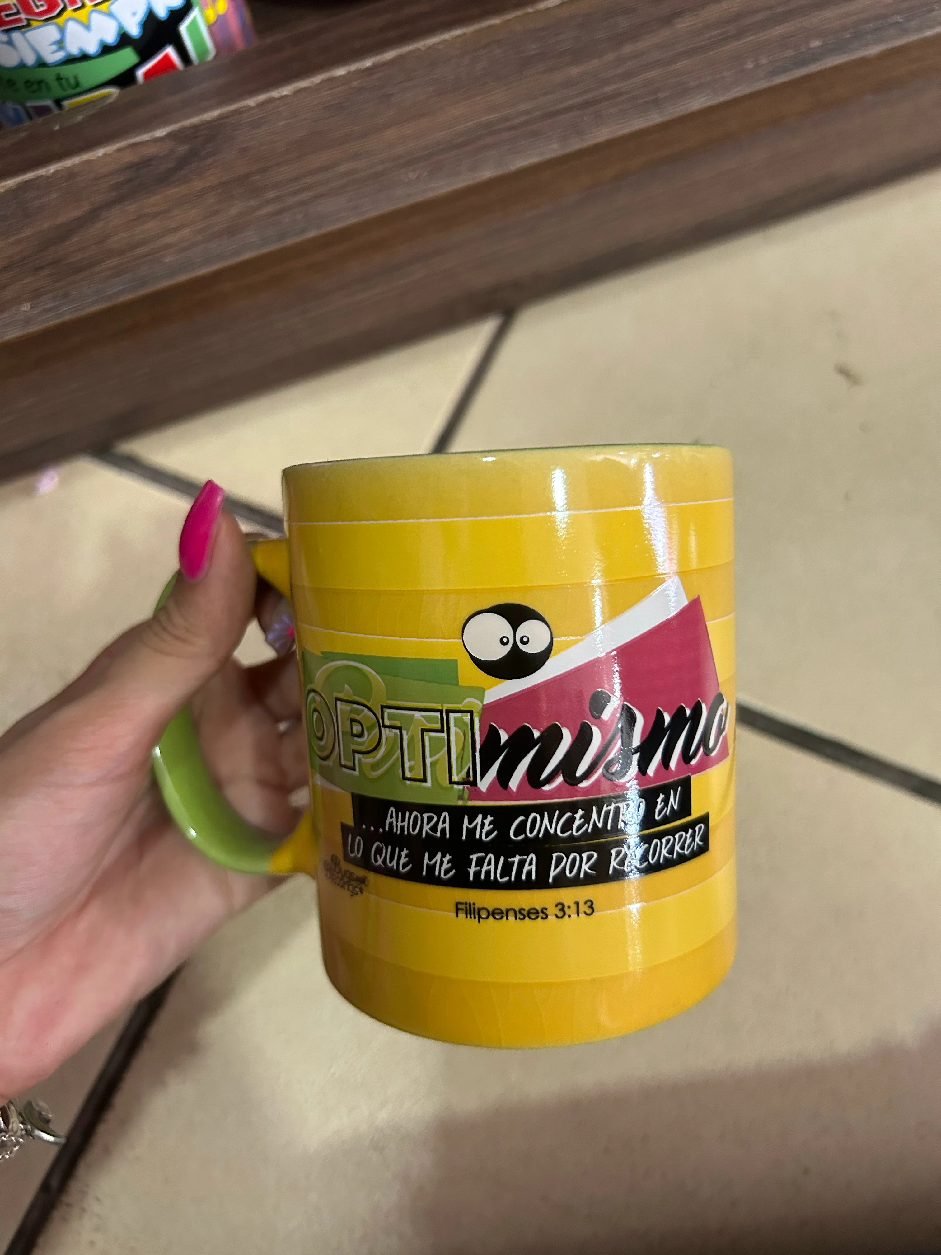 Taza con mensaje  3