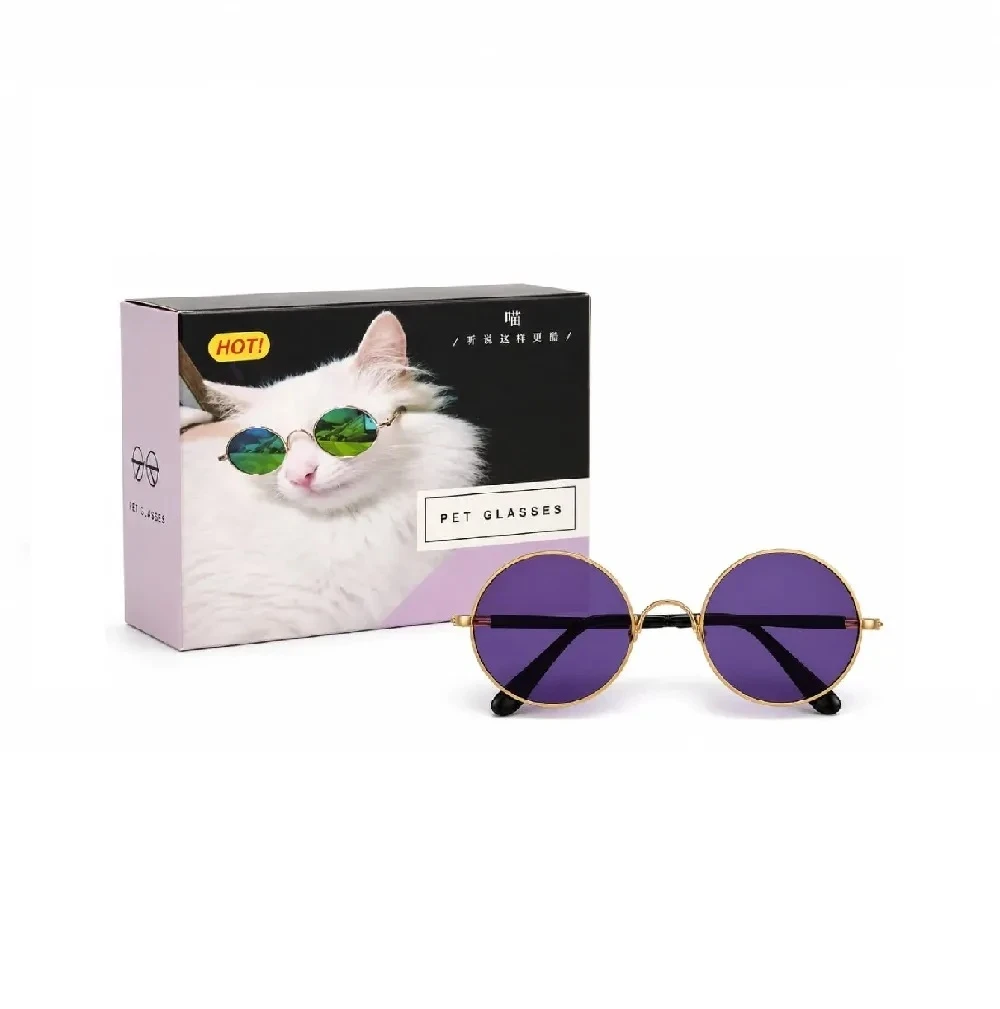 Lentes Para Gatos Pequeños – Livianos Y Cómodos Color Morado