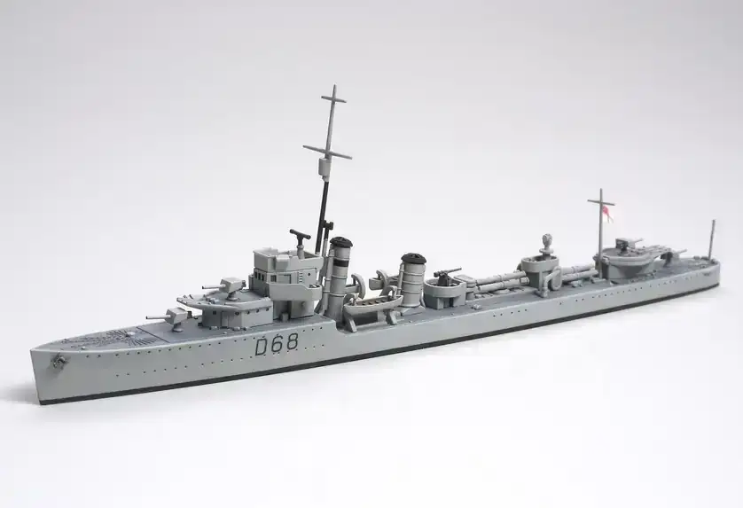 1/700 Tamiya Navy Destroyer Vampire + WEM photo etched detail set 2