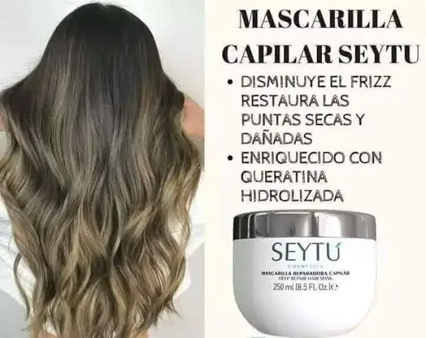 Mascarilla reparadora capilar SEYTU  250 ml. 4