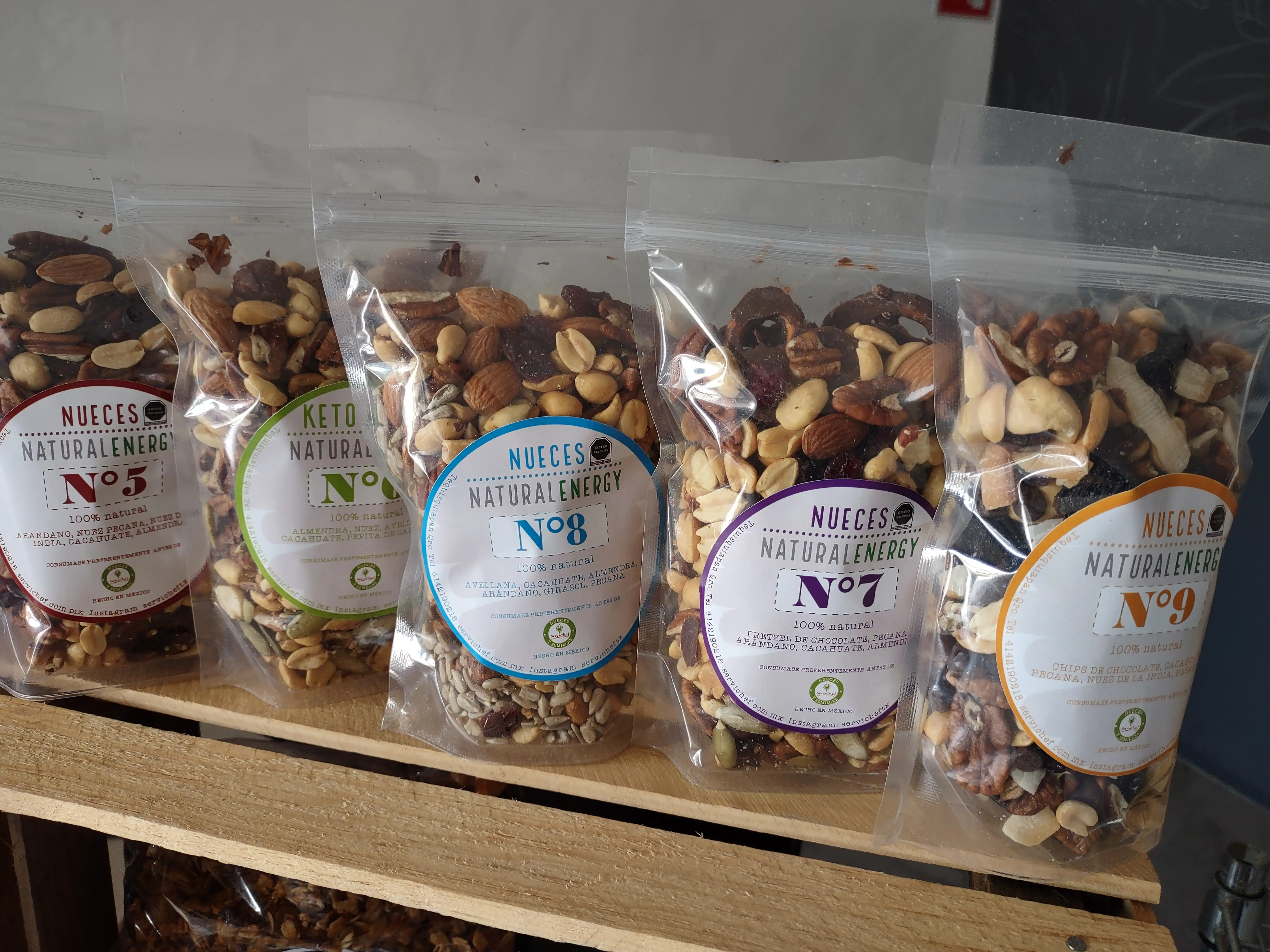 Mix 8 , bolsa zip de 250 gramos 