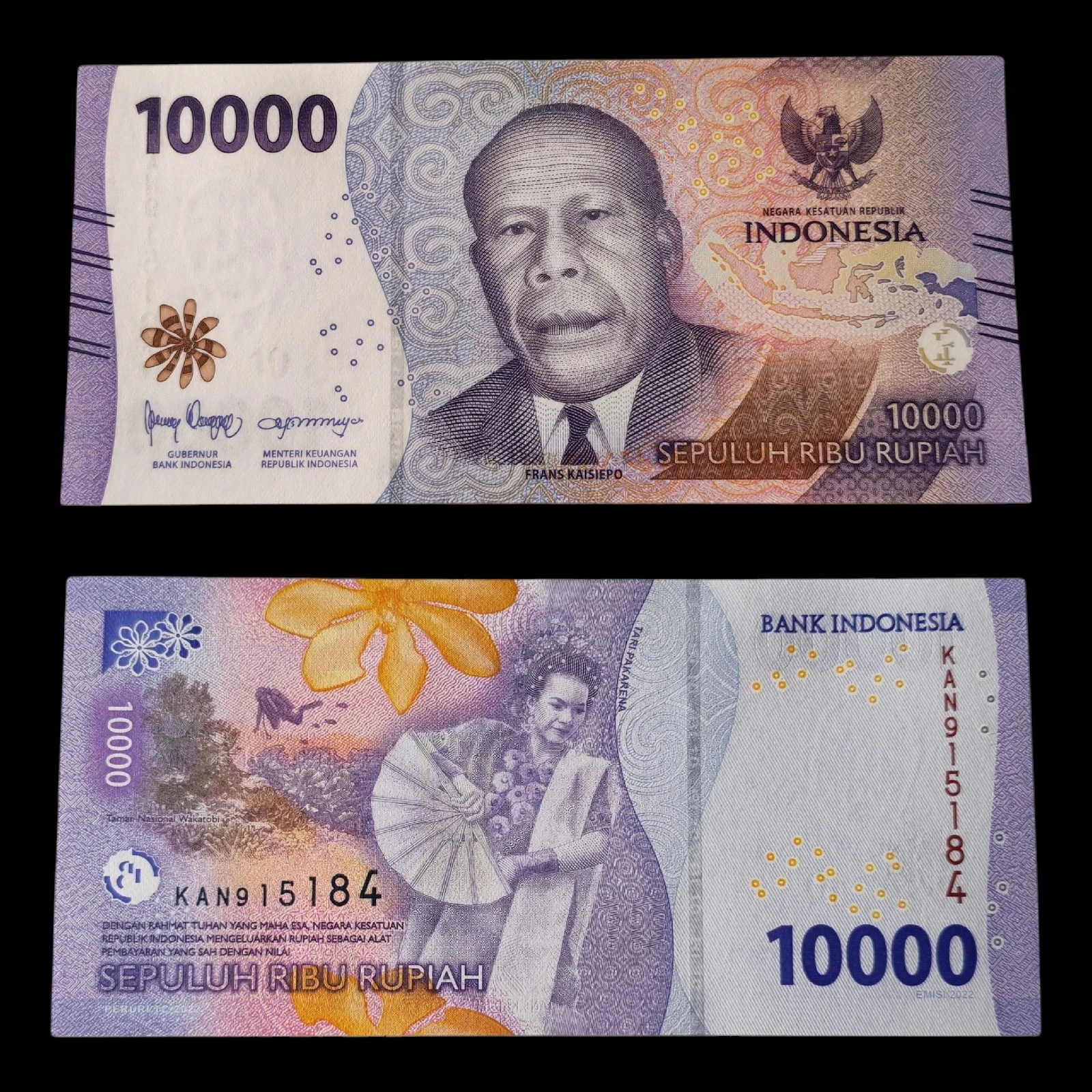 ° Indonesia 10000 rupias UNC 