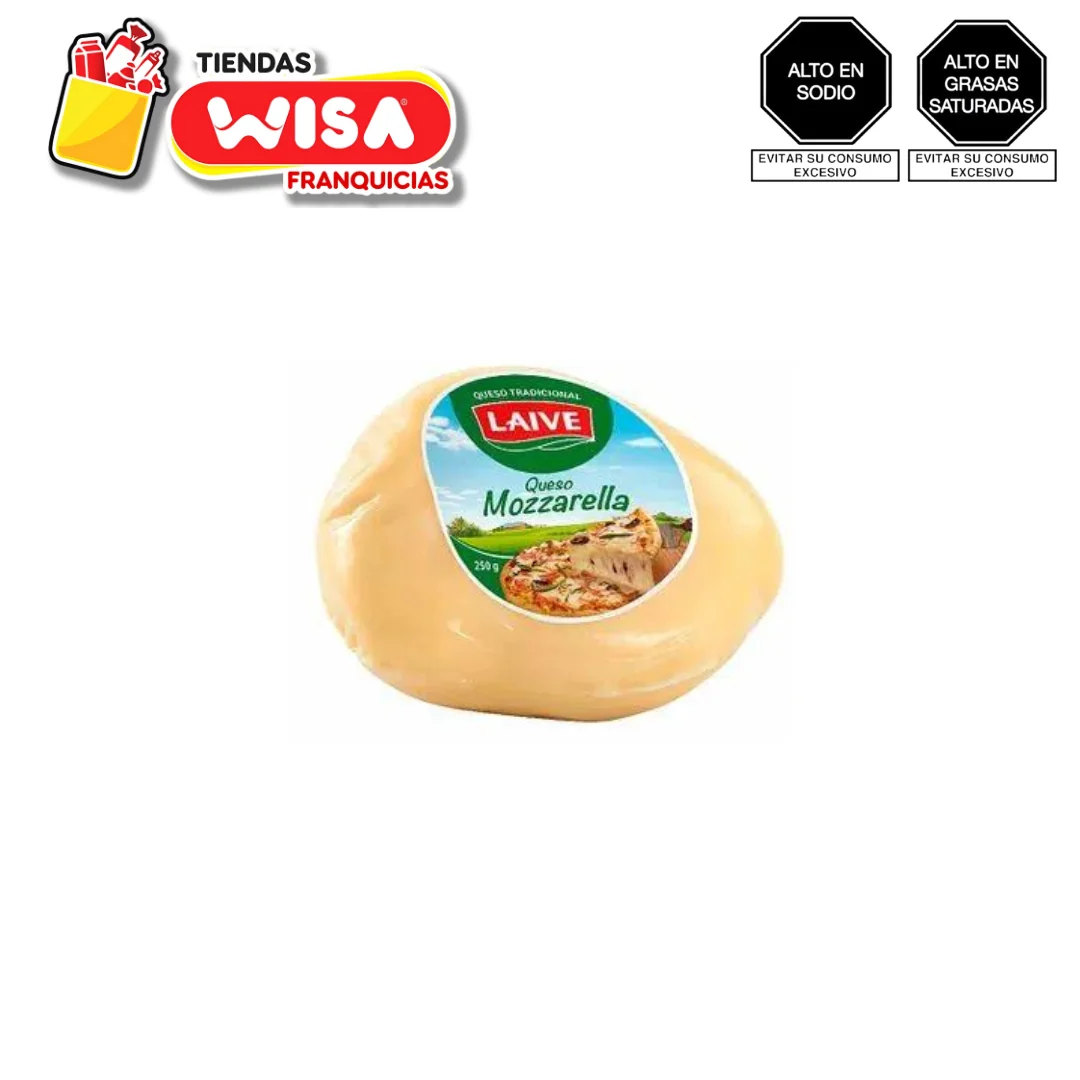 Queso Mozzarella Laive 250 G