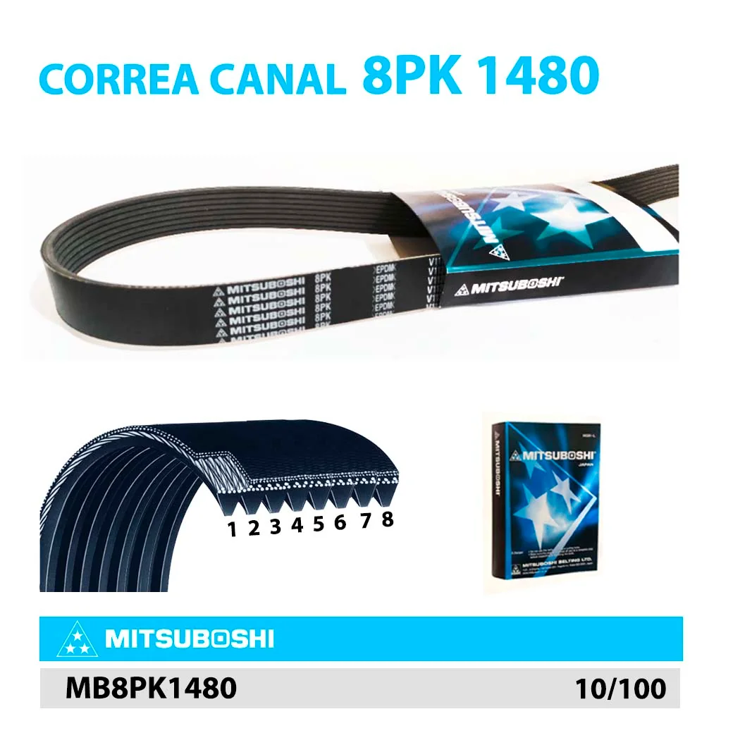 CORREA MITSUBOSHI 8PK 1480
