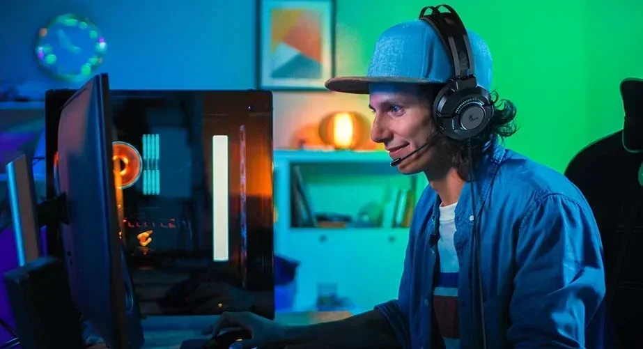 HEADSETS GAMER MORRIGAN  2