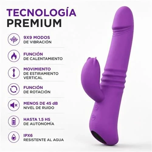 Vibrator Eclipse con calor 2