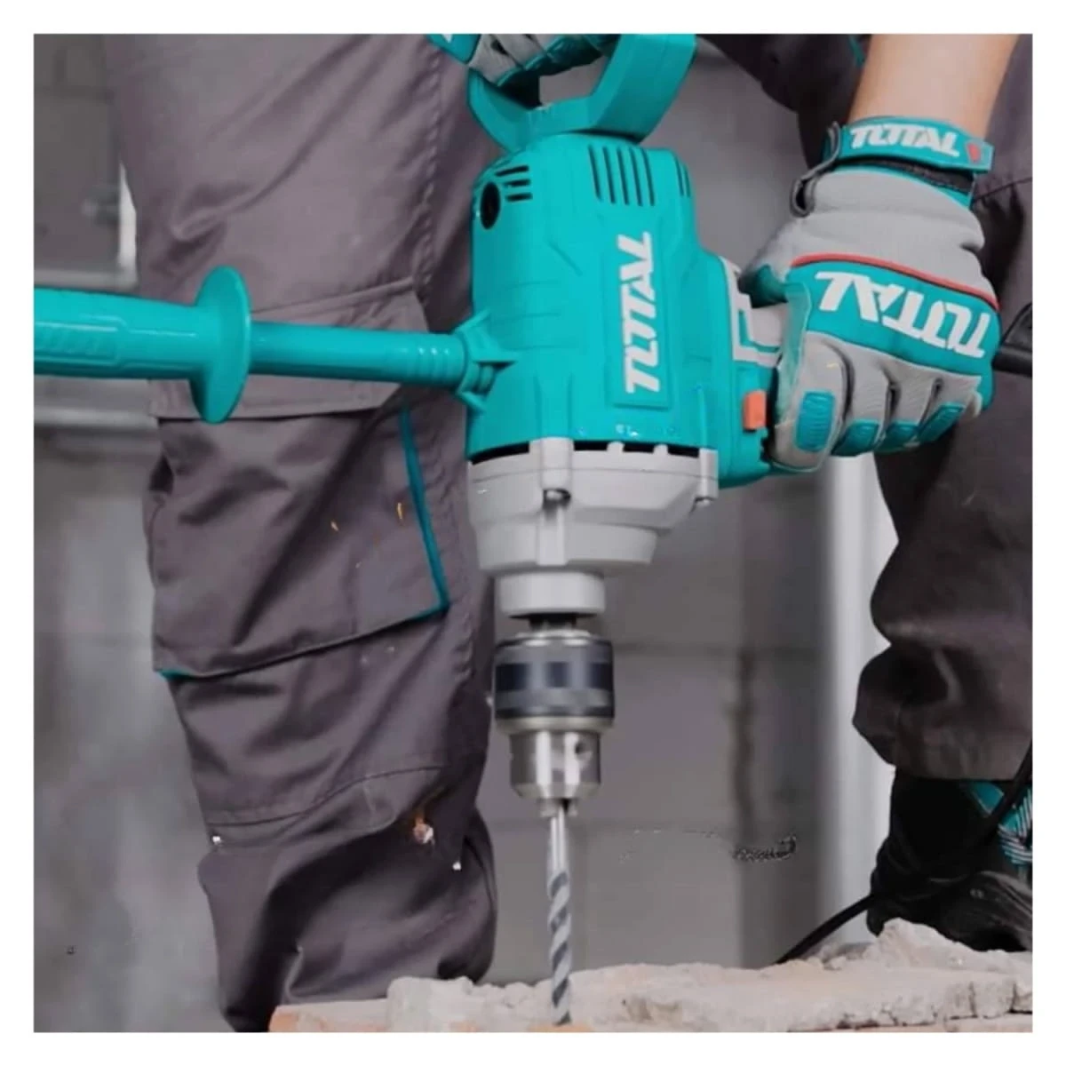 TD61106 Taladro mezclador 1100w industrial total 6