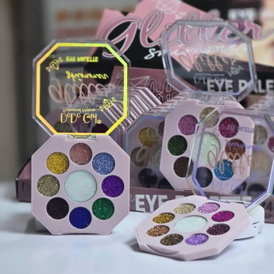 Set 3 Paletas de Glitter DoDo Girl