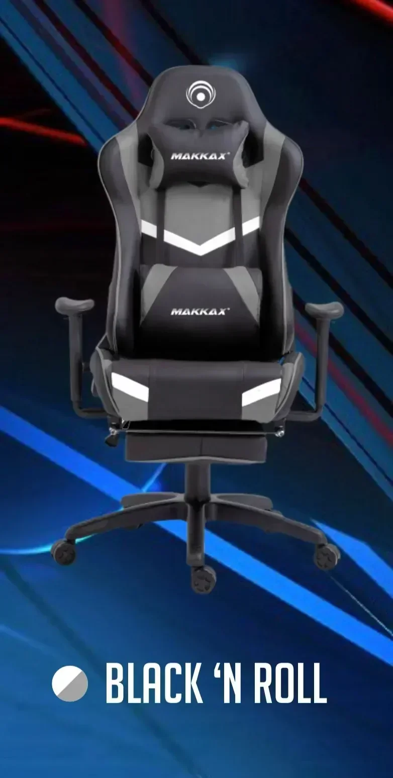 Silla Makkax Black / Gray GAMER
