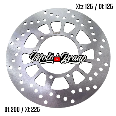 DIS Xtz 125 GX Disco de freno delantero GX 52641-825195Xtz 125 / Dt 125 / Dt 200 / Xt 225 /