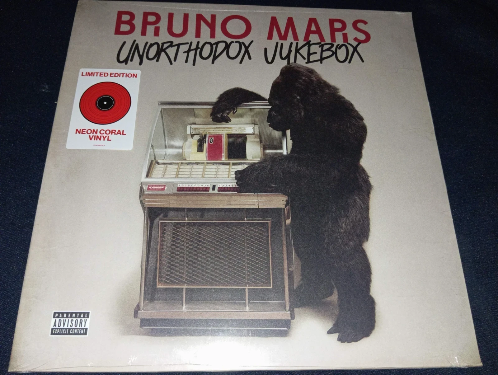 Bruno Mars - Unorthodox Jukebox (NEON CORAL VINYL)(CZECH REPUBLIC)