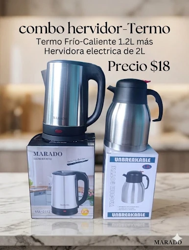 Cobo termo y hervidor 