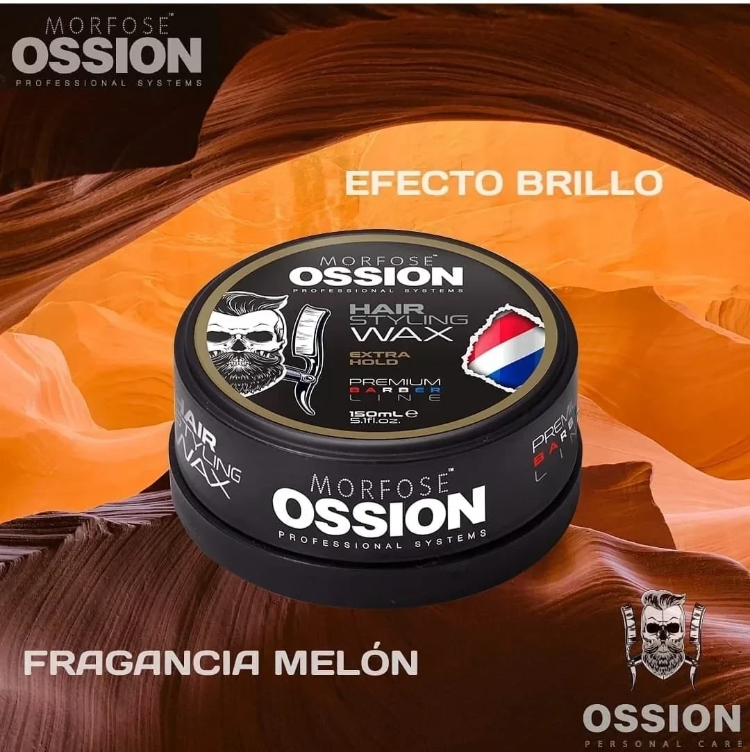 ossion cera cabello dorada