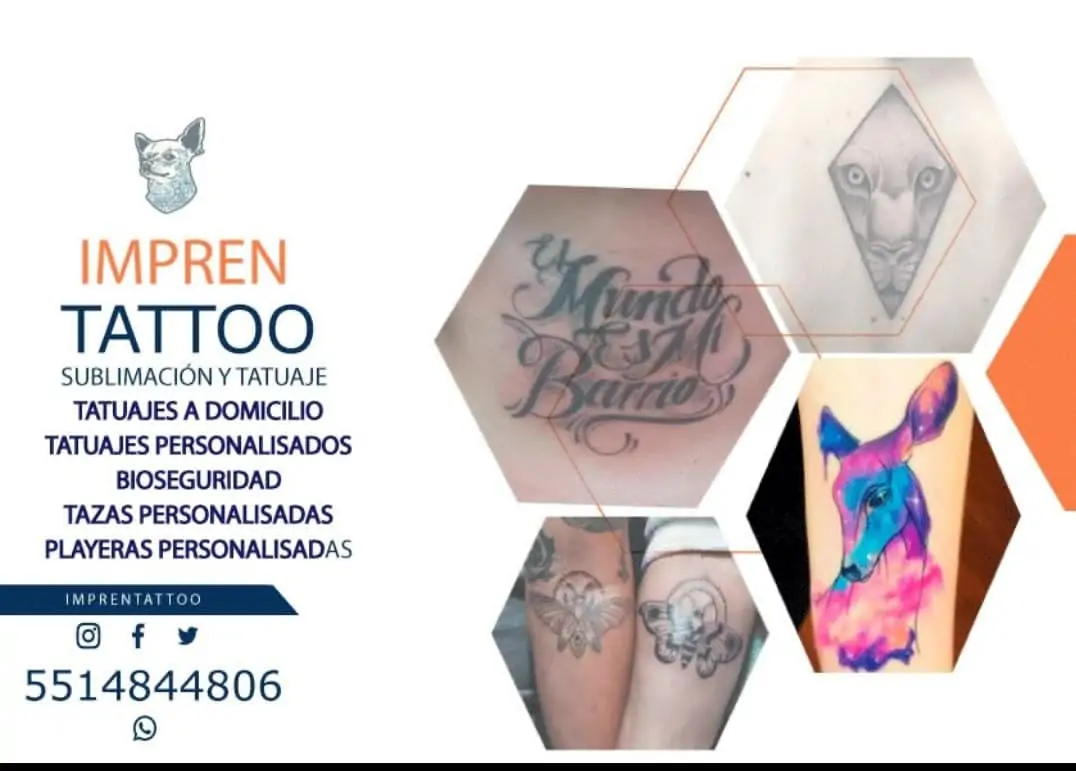 Tatuajes a domicilio. 