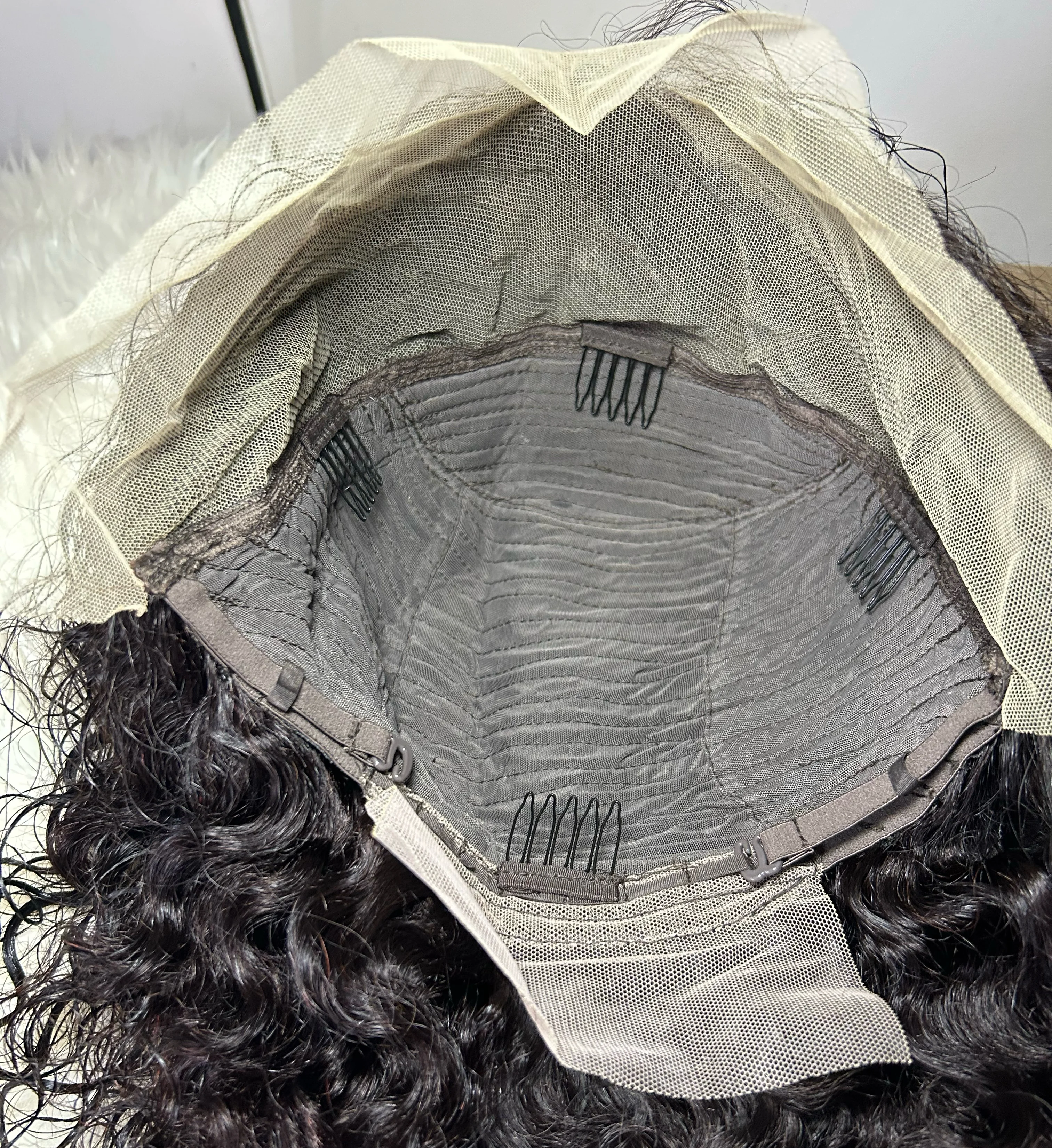 Peluca Rizada de 10” partidura libre  4