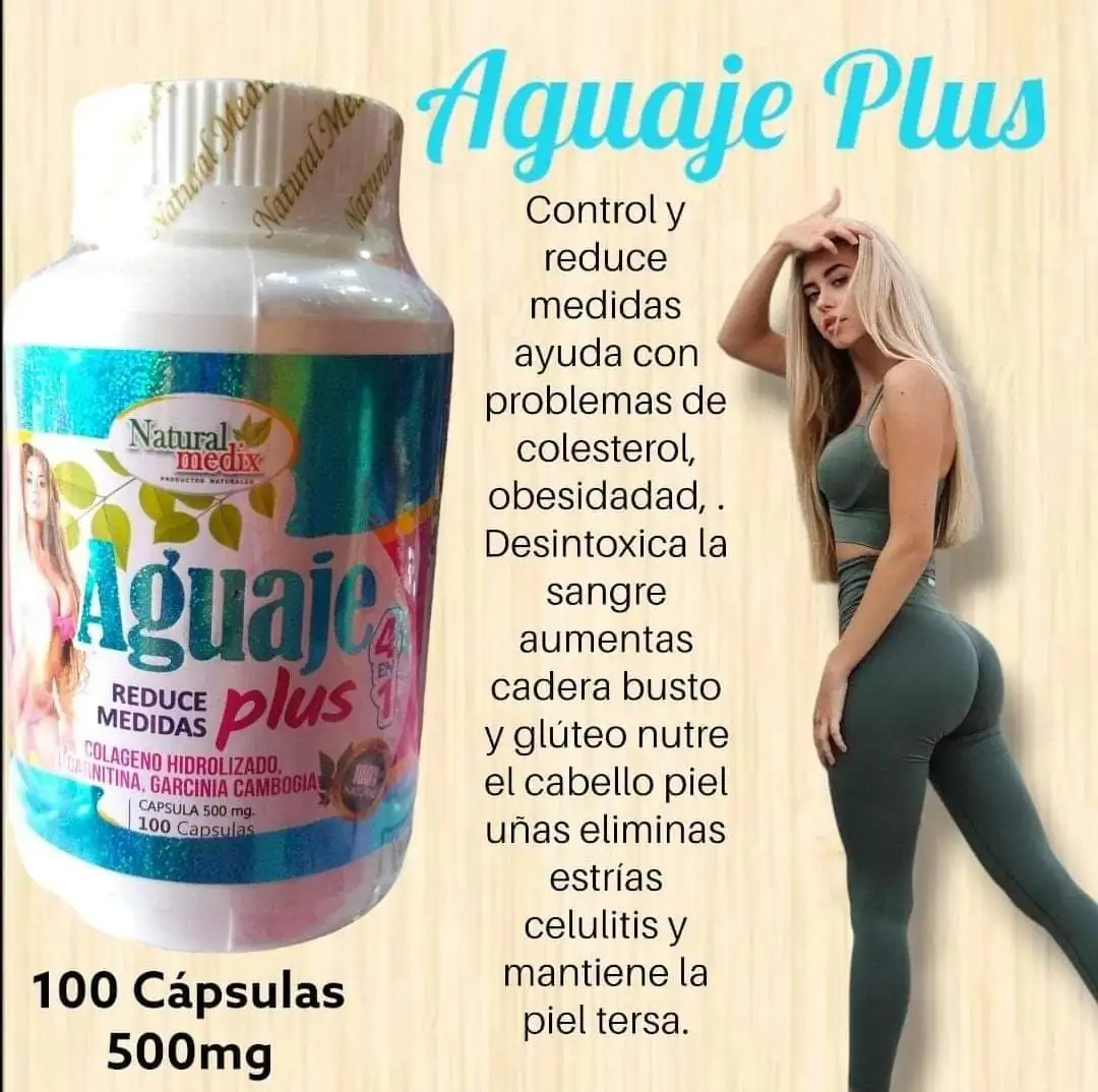 Aguaje plus 100 cápsulas 