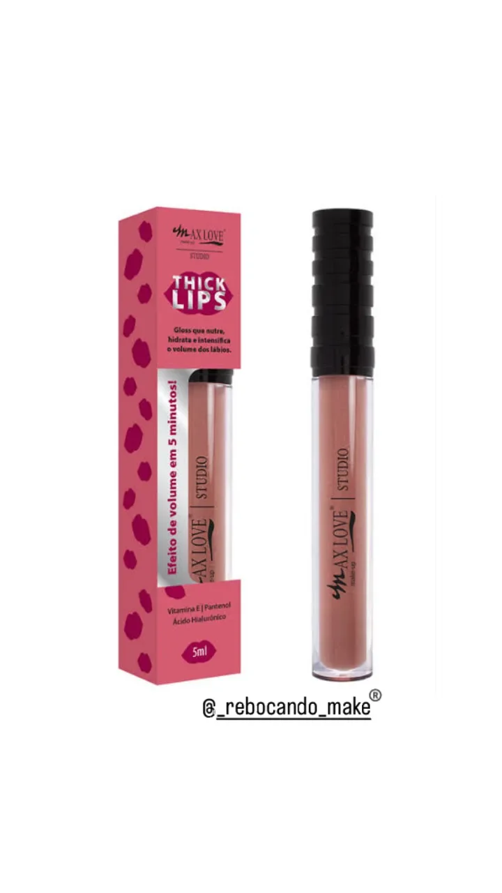 Gloss thick lips aumenta a boca  3
