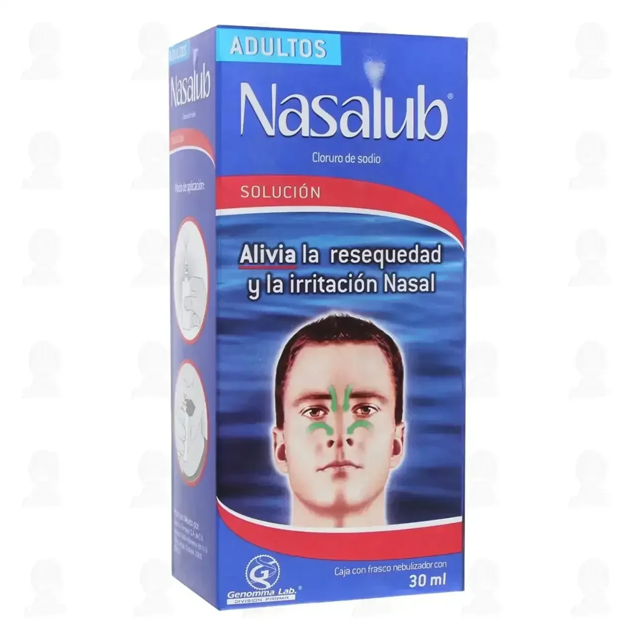 Nasalub Adulto Solución Spray, 30 ml.