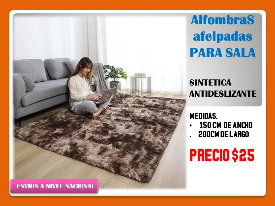 Alfombras afelpadas 