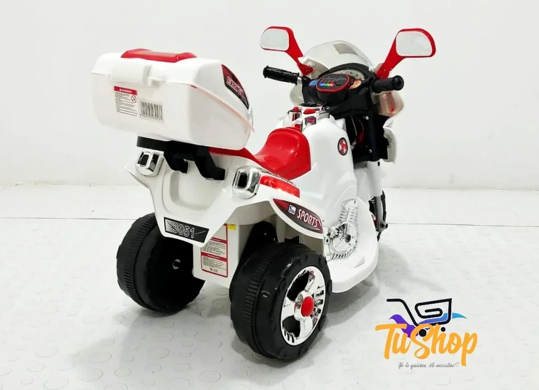 Moto Electrica 1 a 4 Años 5