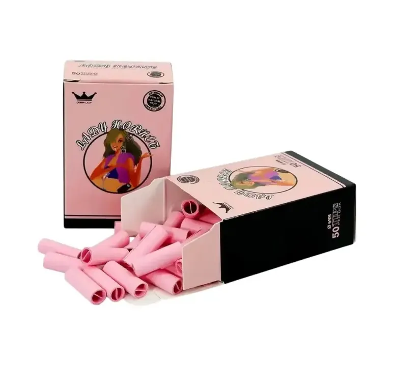Tips Pre Enrollados Lady Hornet 6mm X50tips