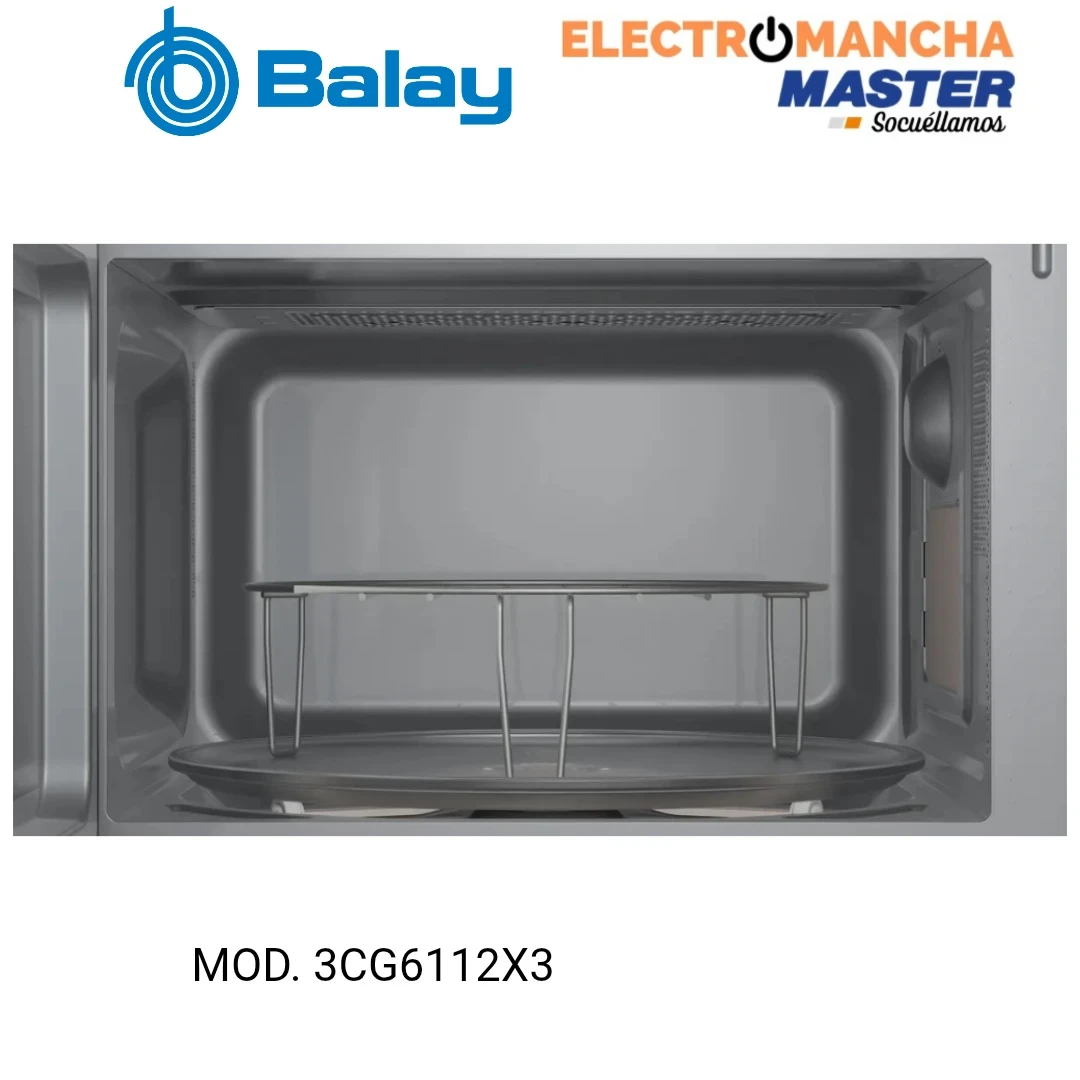 MICROONDAS INTEGRACION BALAY 3CG6112X3 20L GRILL INOX  3