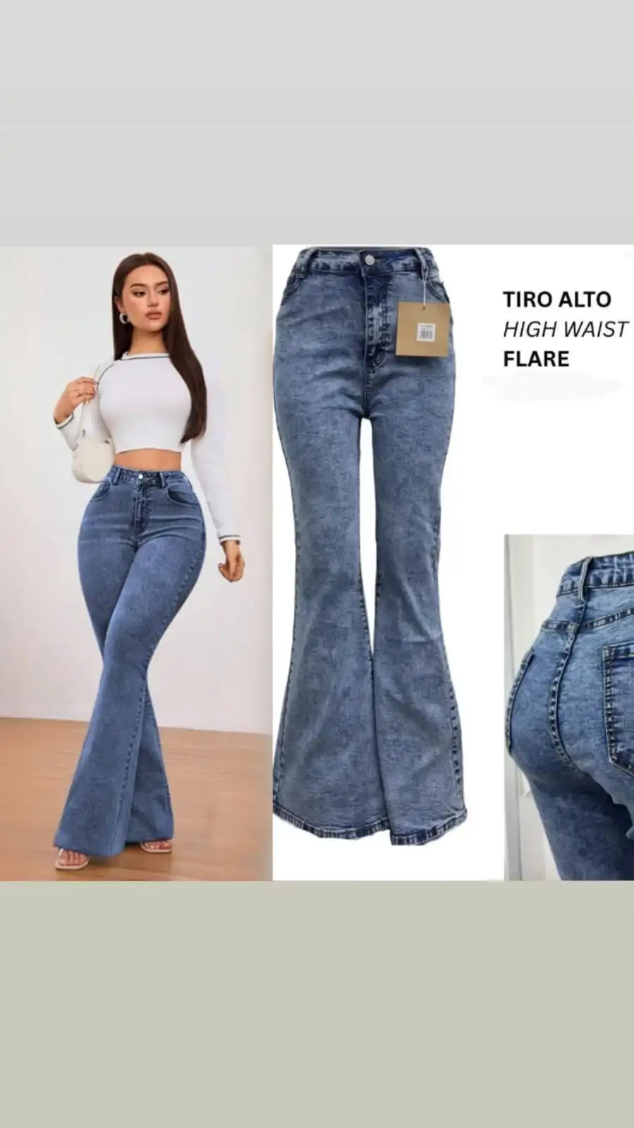 JEANS campana STRECH