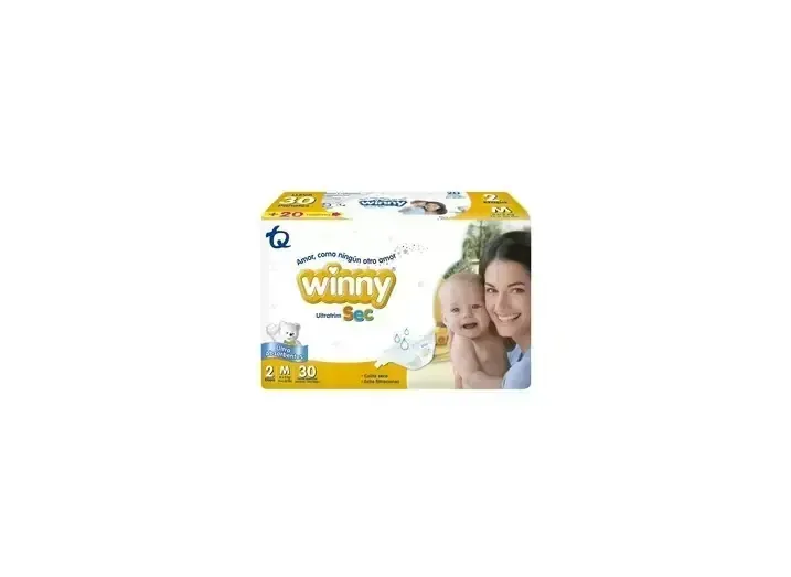 PAÑALES WINNY 2 X 30
