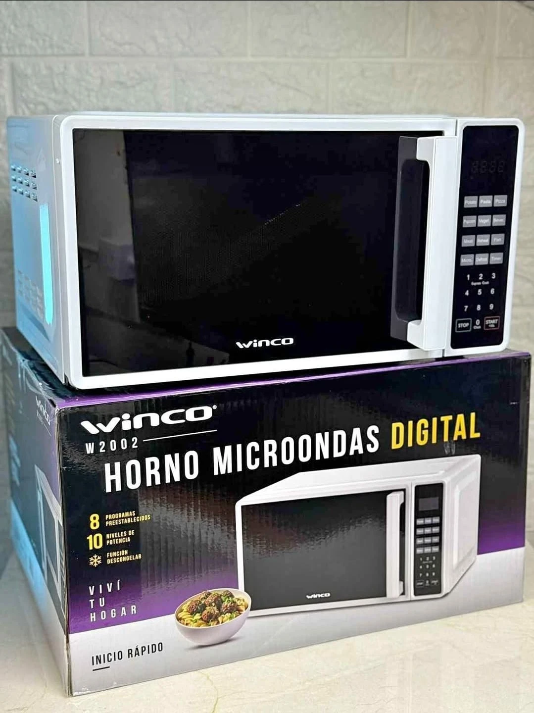 MICROONDAS DIGITAL WINCO 20LTS