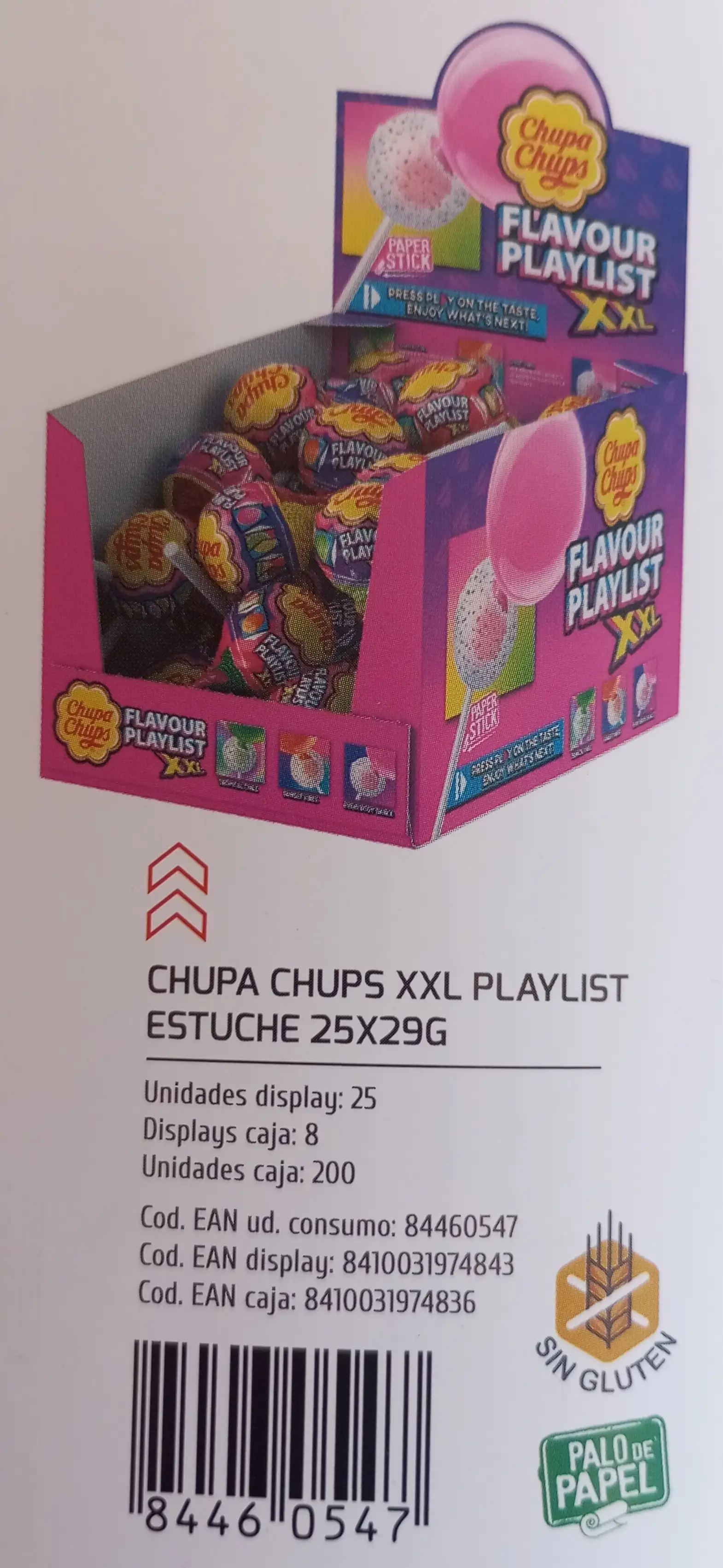 CHUPA CHUPS XXL PLAYLIST ESTUCHE