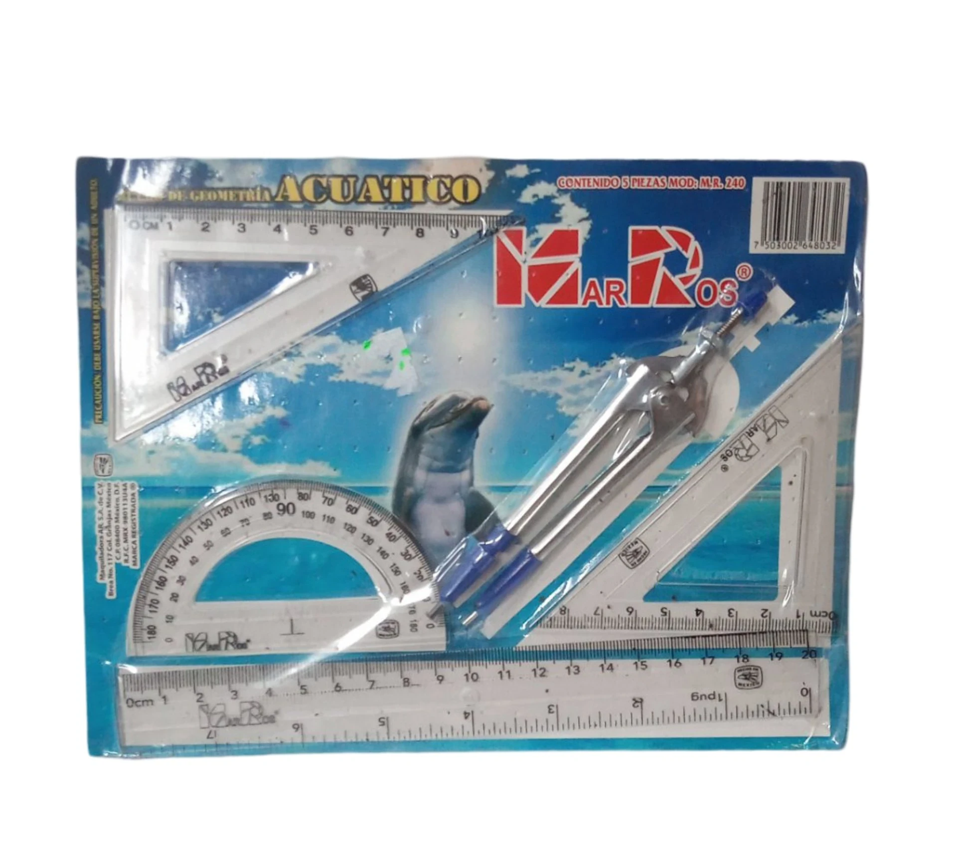 Juego de geometría  marros