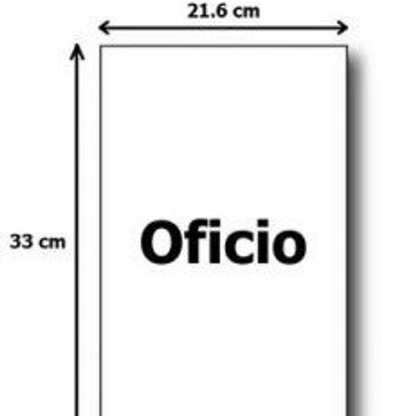 Tamaño oficio