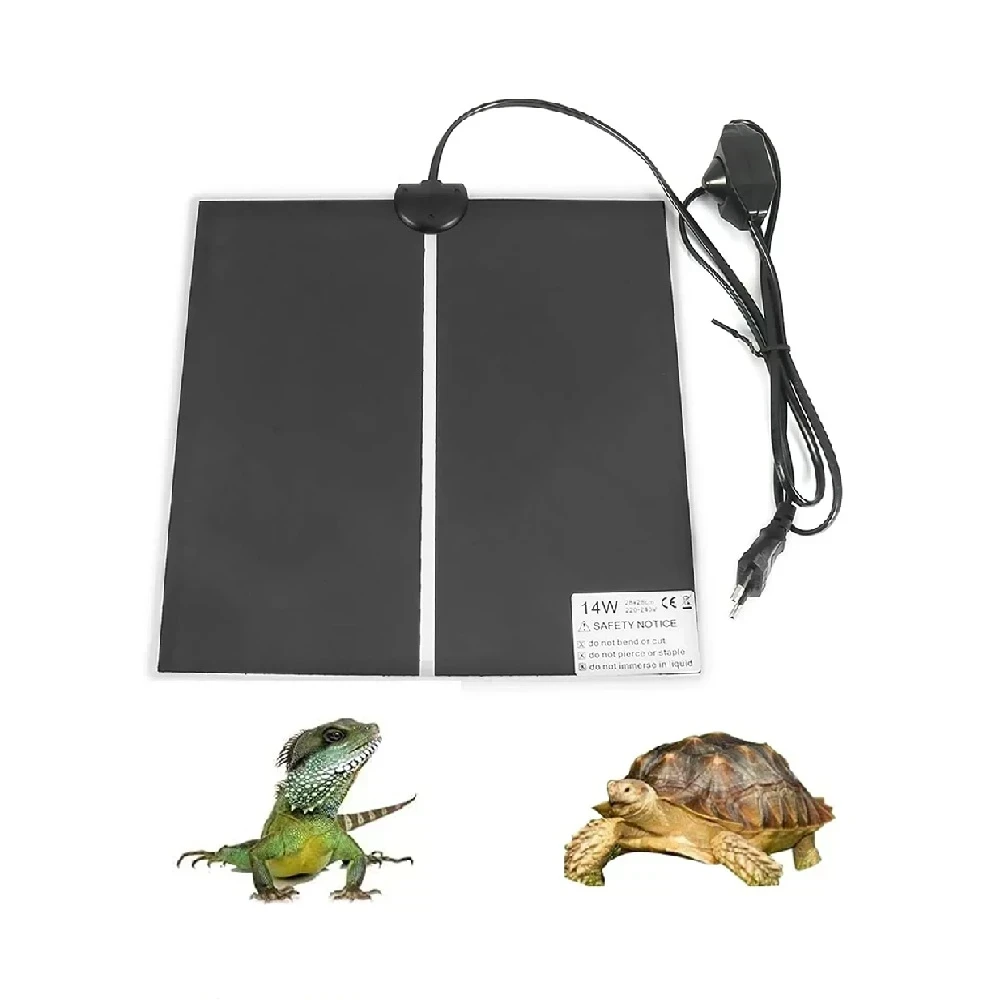 Placa térmica de 14w para reptiles con regulador