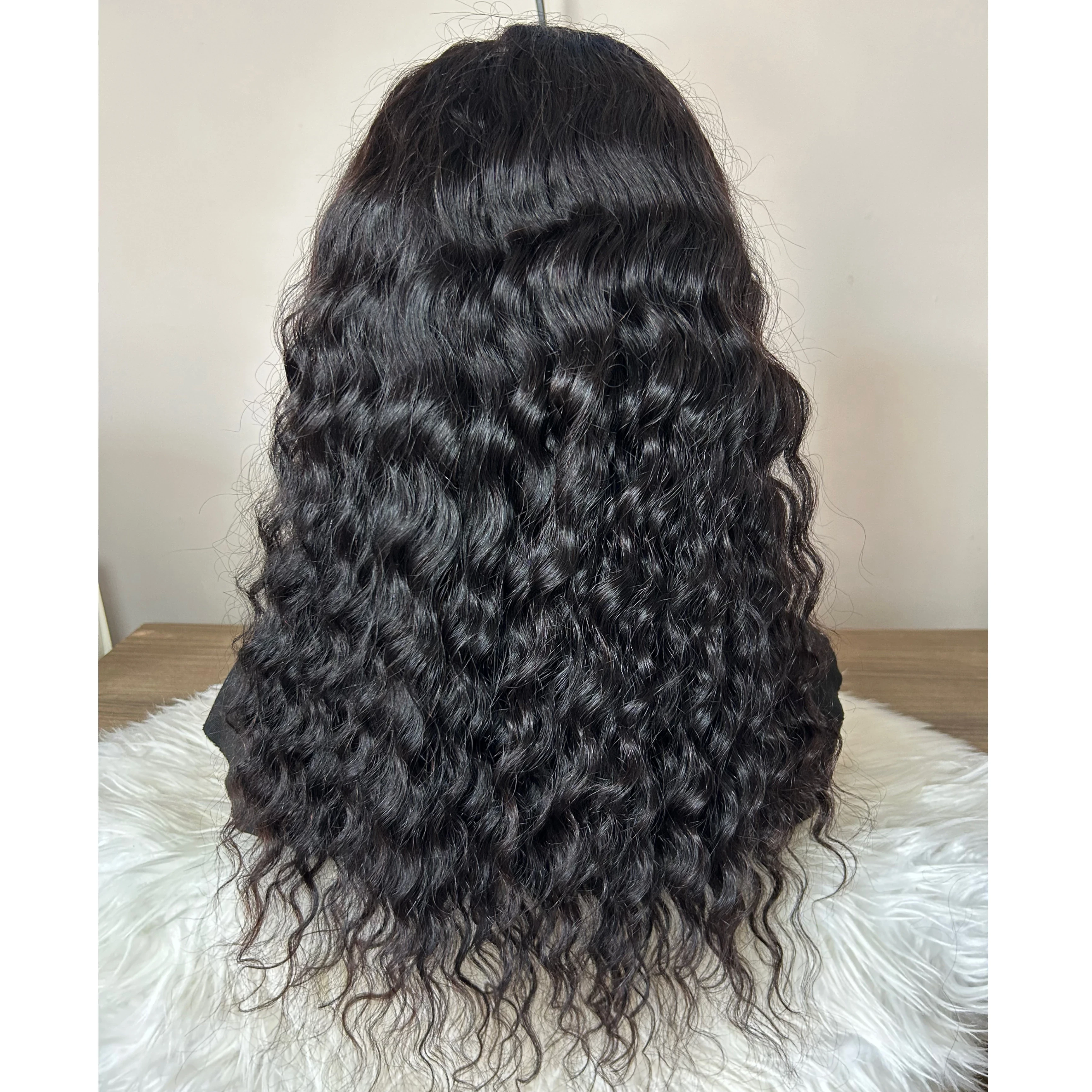 Peluca Rizos de agua 20”, frontal lace 13x4  3