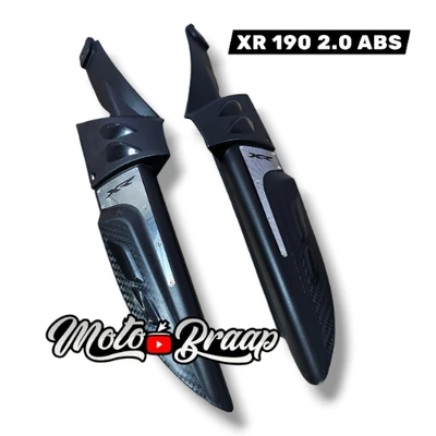 H XR 190 L 2.0 ABS Con cortes y laminas acero cromado