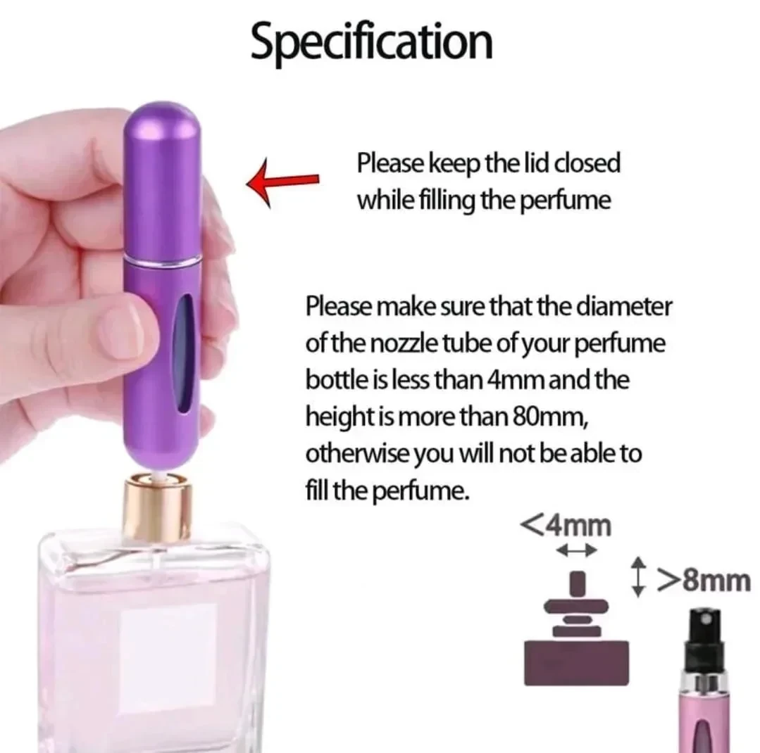 Botella de Recarga de perfume  4