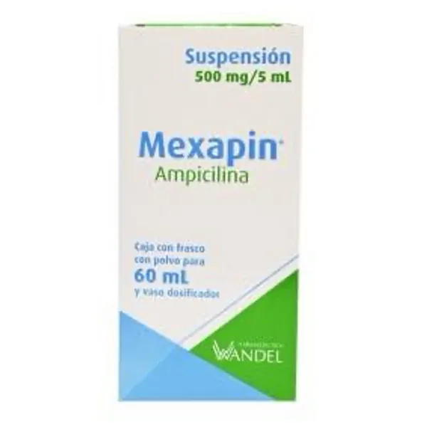 Mexapin  ampicilina 500mg / 5 ml susp.