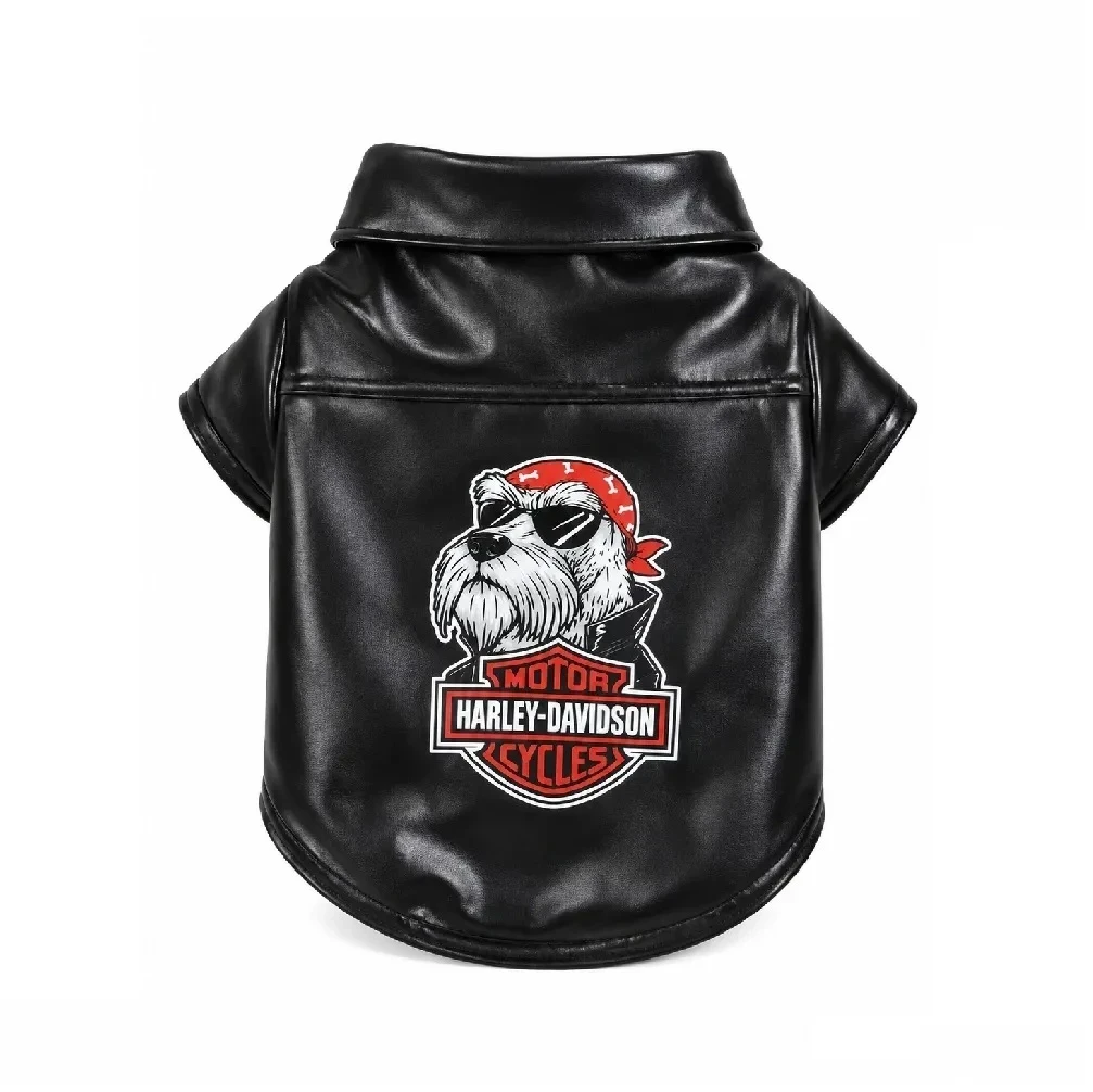 Casaca Motera Con Forro Carnero Harley Davidson