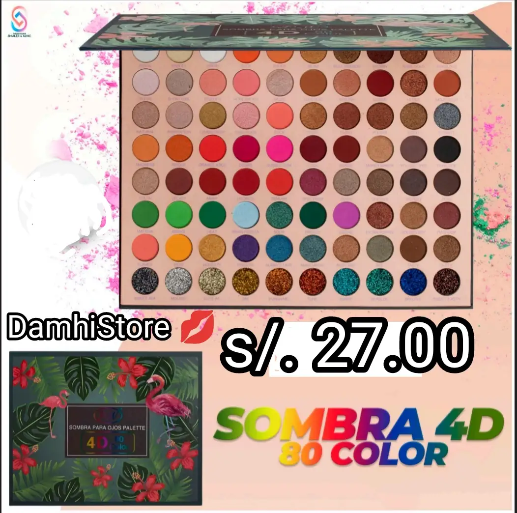 💋 Paleta de Sombras 4D
