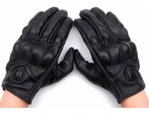 GUANTES ICON CUERO  2