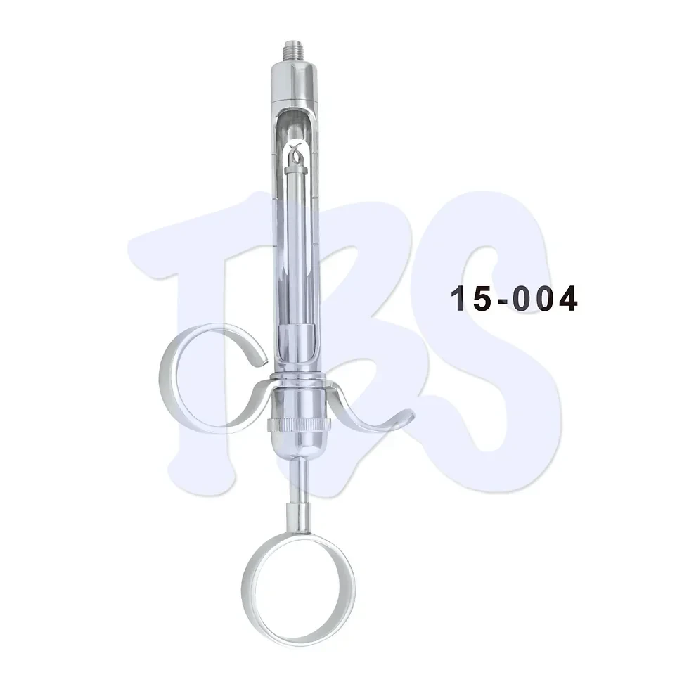 JERINGA TIPO BAYER C/ANILLO WHITH AROW POINT