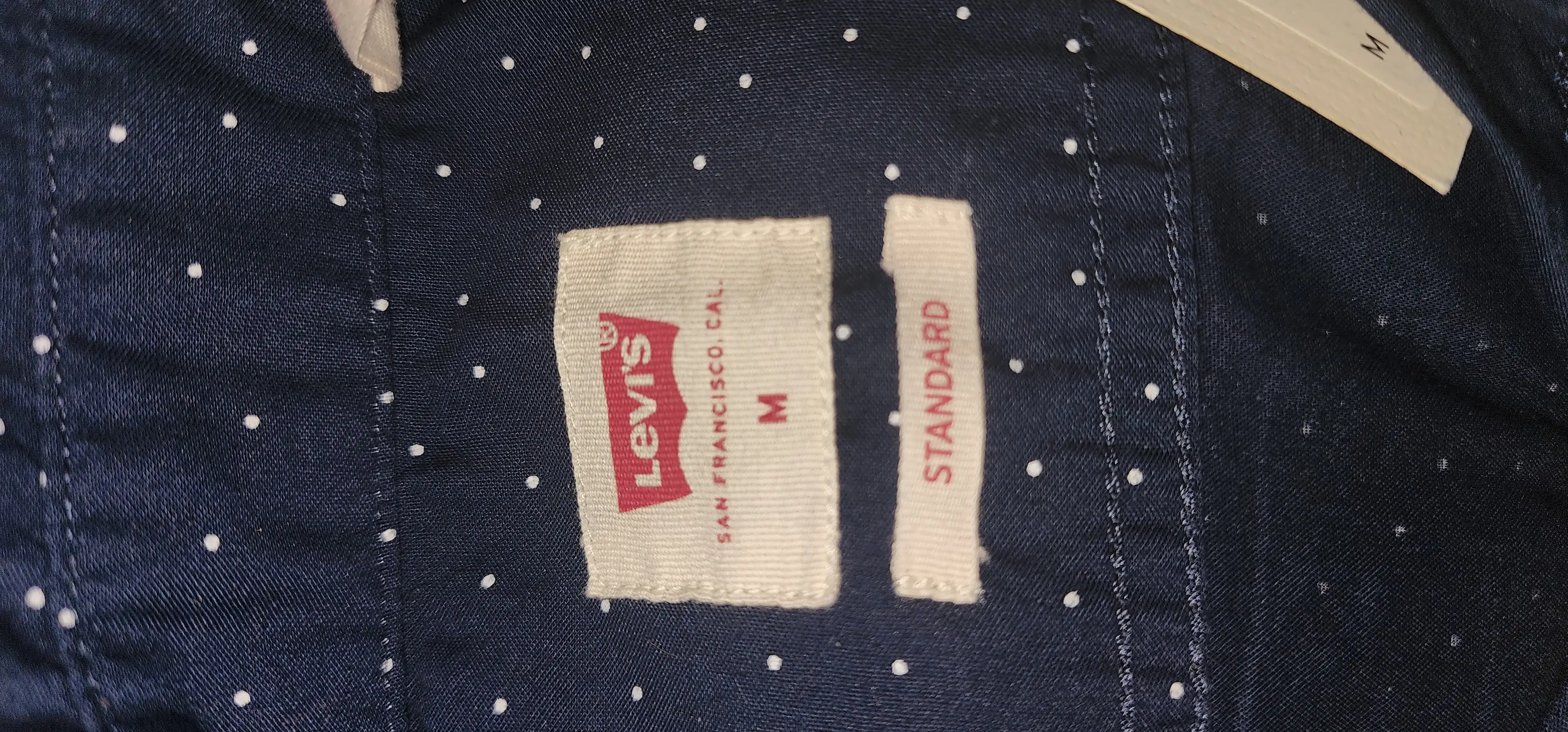 Camisa Levis azul m 3