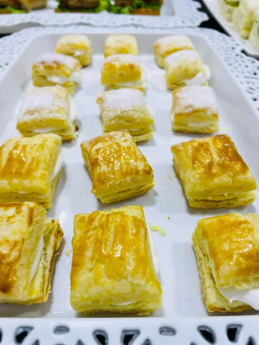 Hojaldres rellenos