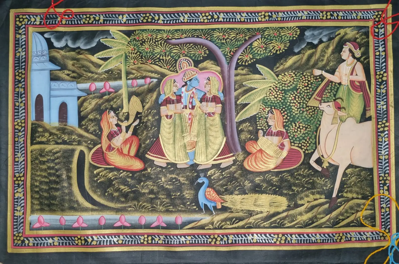 Lienzo Rajasthan pan de oro