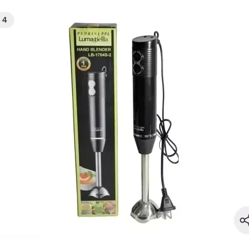 Minipimer Luma Bella Negro