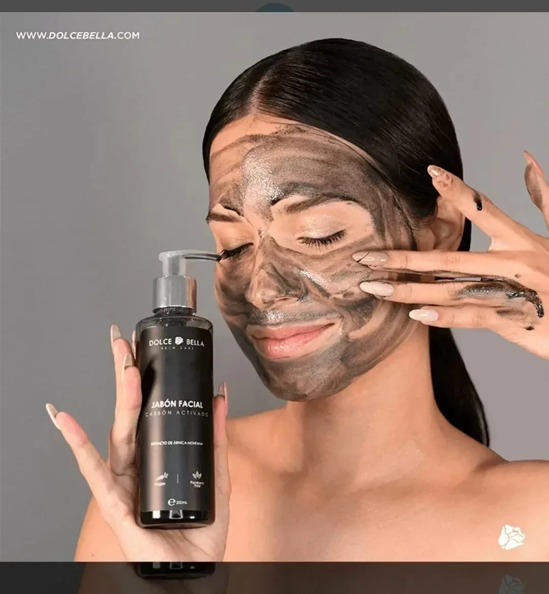 dolce bella jabon facial carbon activado